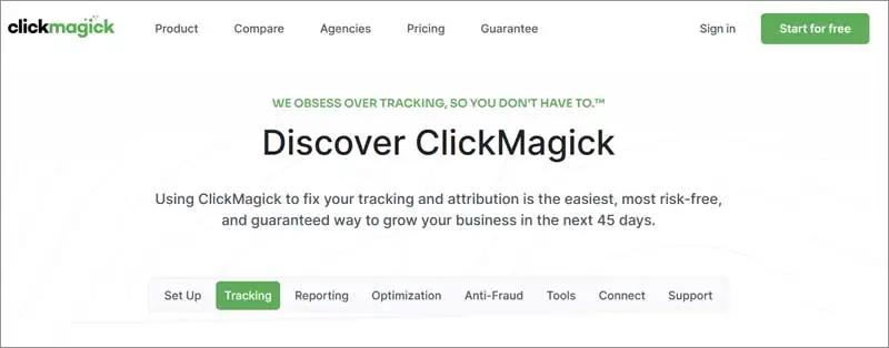 Discover ClickMagick ad tracking tool