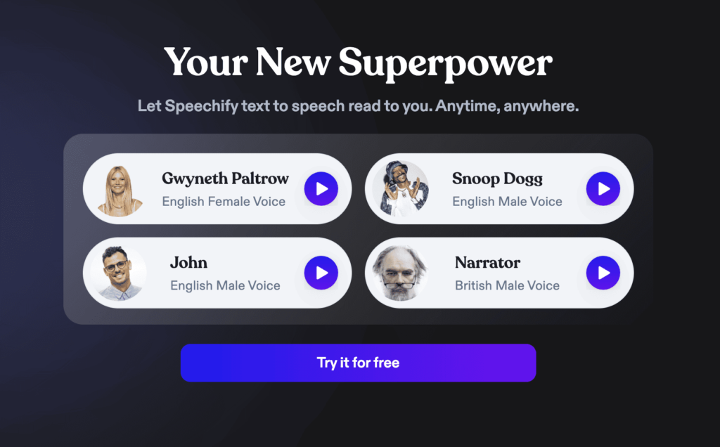 Speechify Review Best Text To Speech - Digitib.com