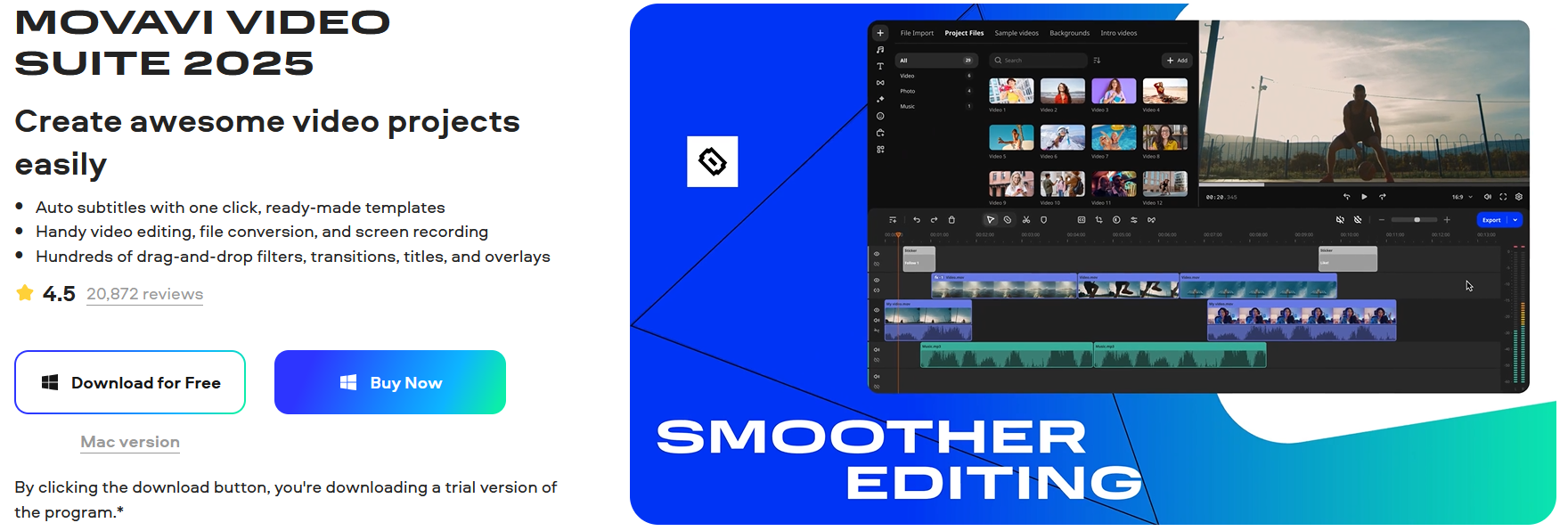 movavi video editor