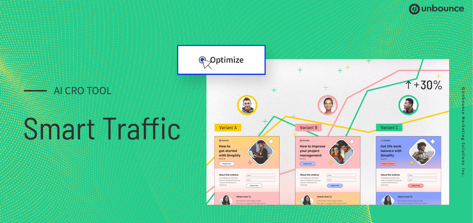 unbounce smart traffic