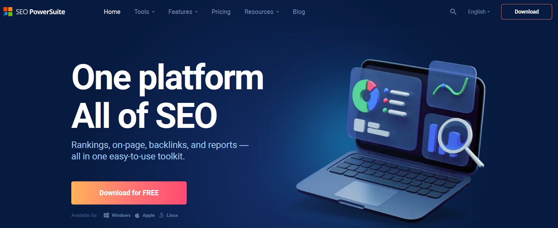 seo power suite page